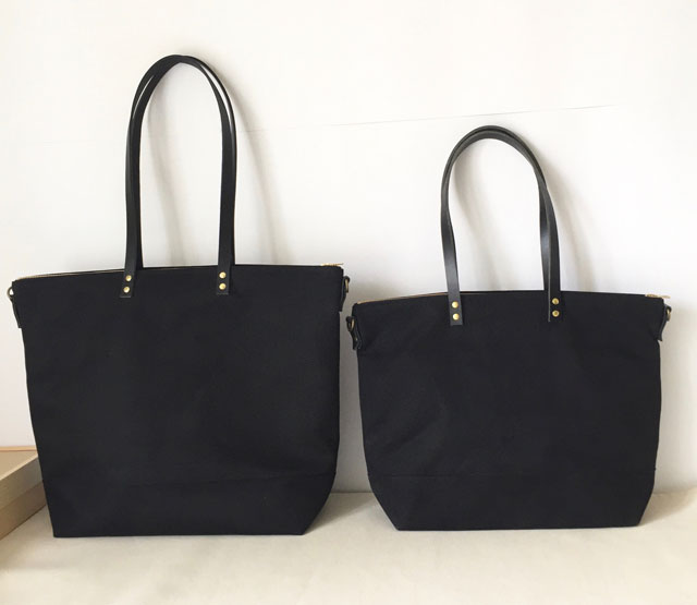 Comparison of the Large Size Tote vs. Medium Size Tote - Modern Coup Blog
