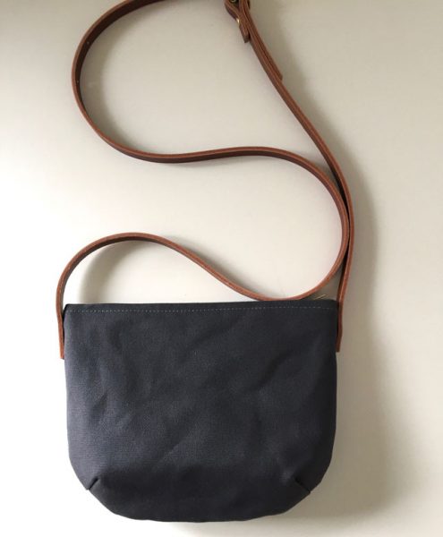 New Bag: Minimal Purse in Charcoal Grey - Modern Coup Blog